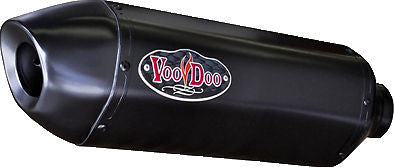 VooDoo Performance Slip On Exhaust Black Suzuki GSXR600 / 750  08-10